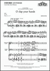 O Clap Your Hands SATB choral sheet music cover